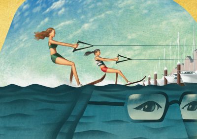 On Lake Sam Rayburn, a Mother Teaches Her Daughter How to Persevere