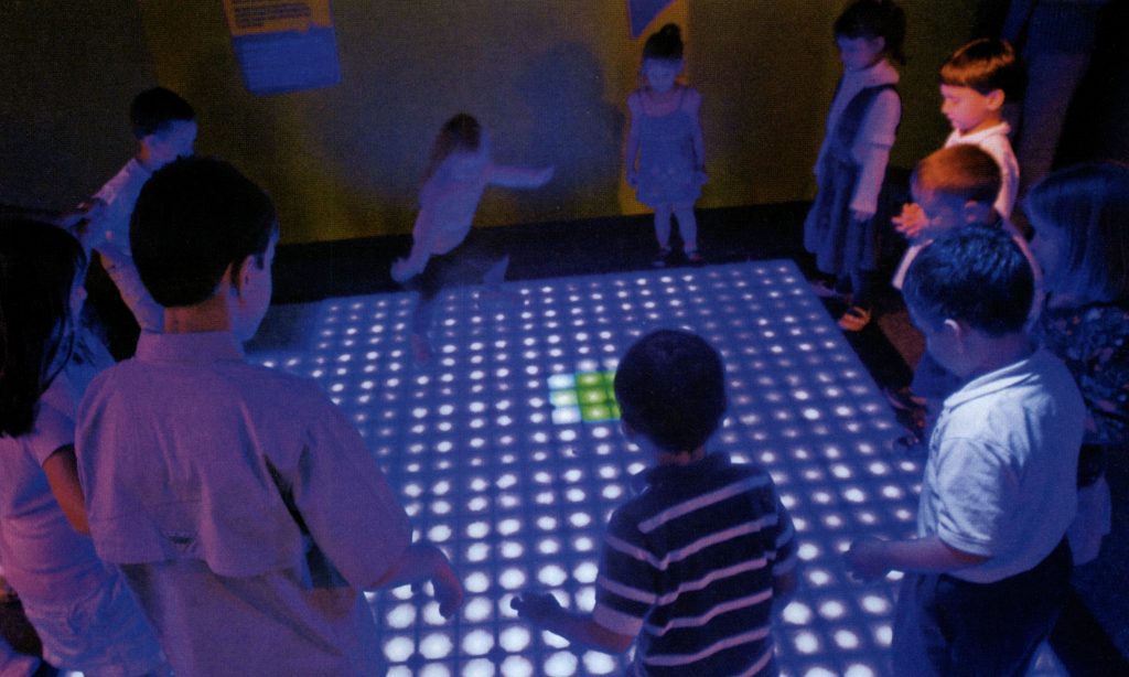 Kids playing at the Children's Museum in Houston