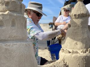 What Happens When the “Port Aransas Sandcastle Guy” Can’t Go to the Beach?