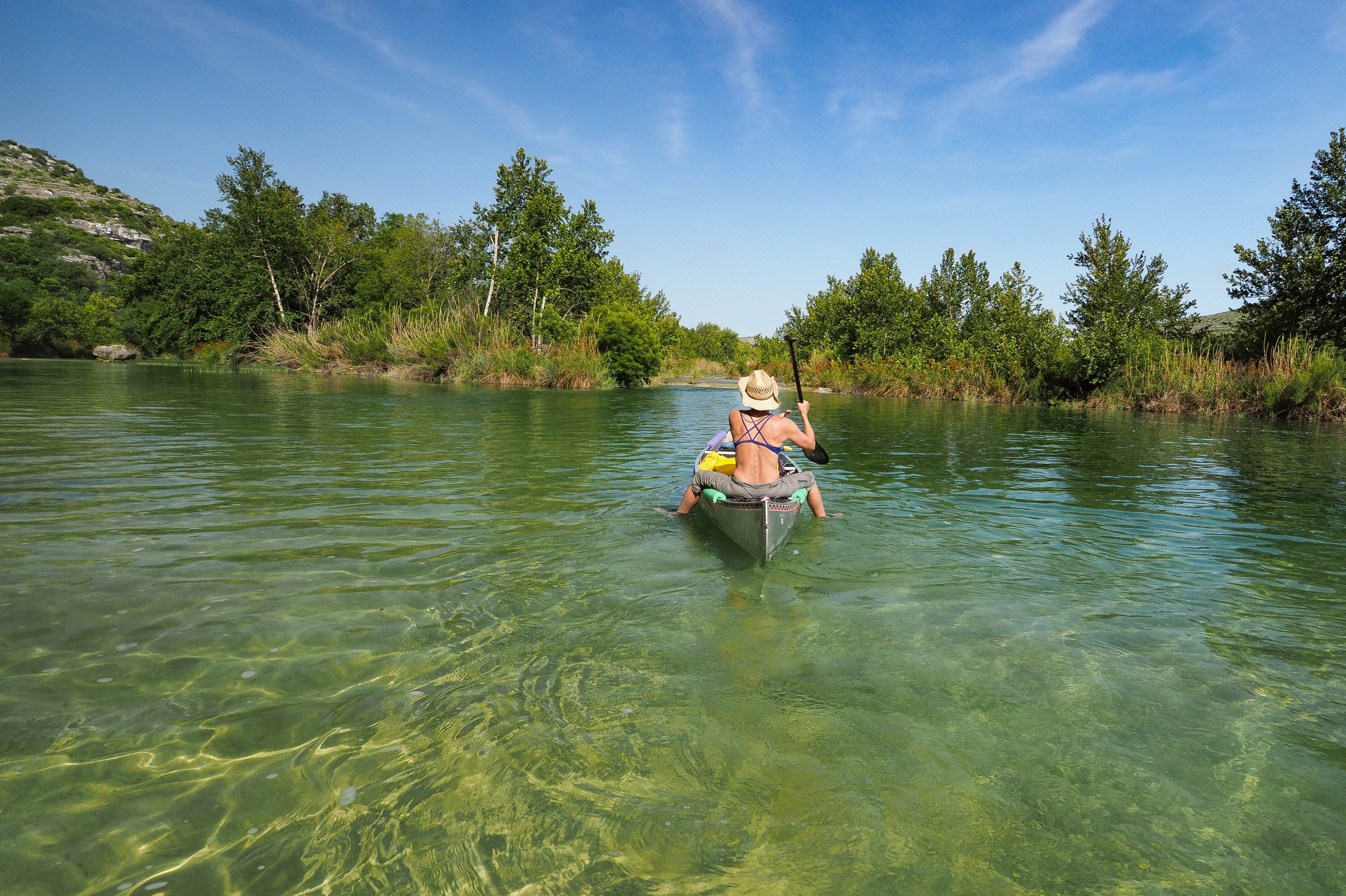 Pam LeBlanc Canoe Camping Devils River