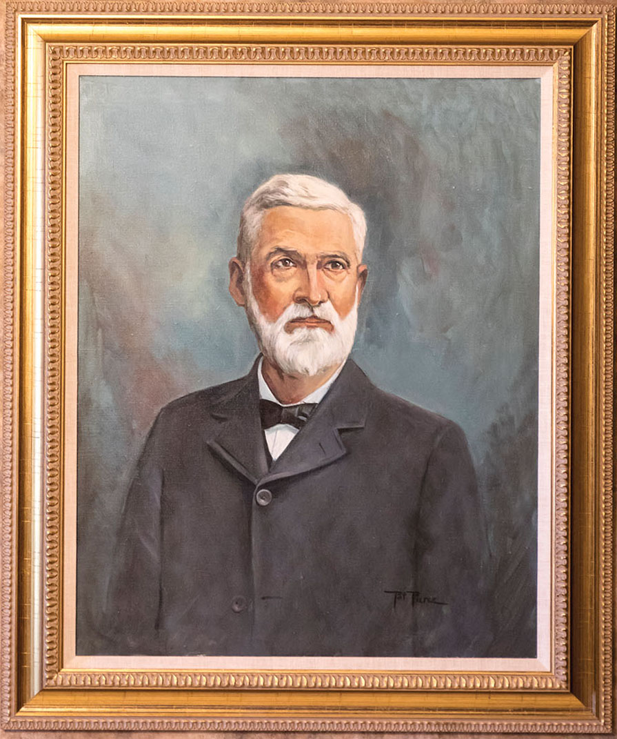 A portrait of T.V. Munson