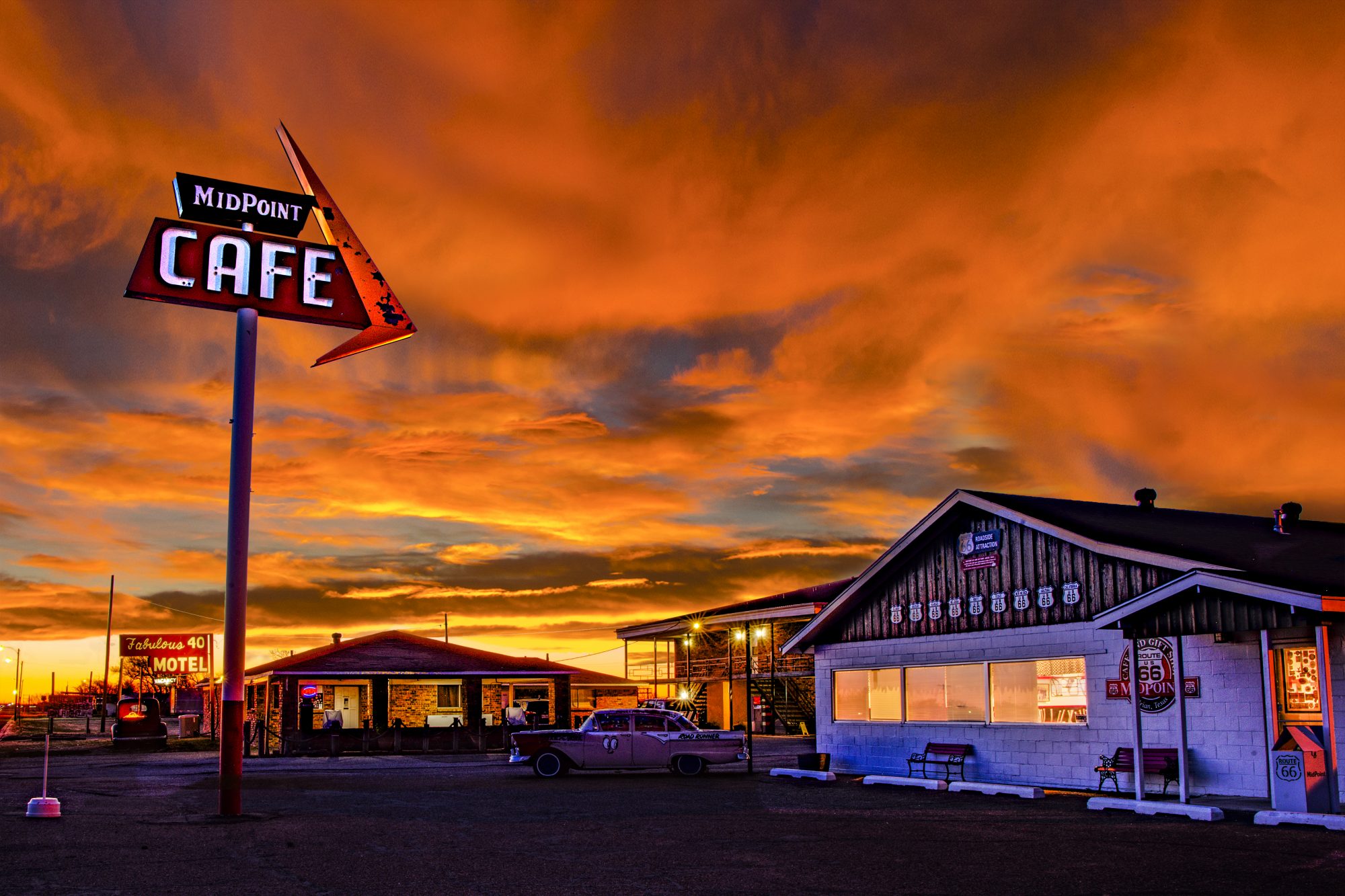 Midpoint Cafe Adrian Texas Panhandle