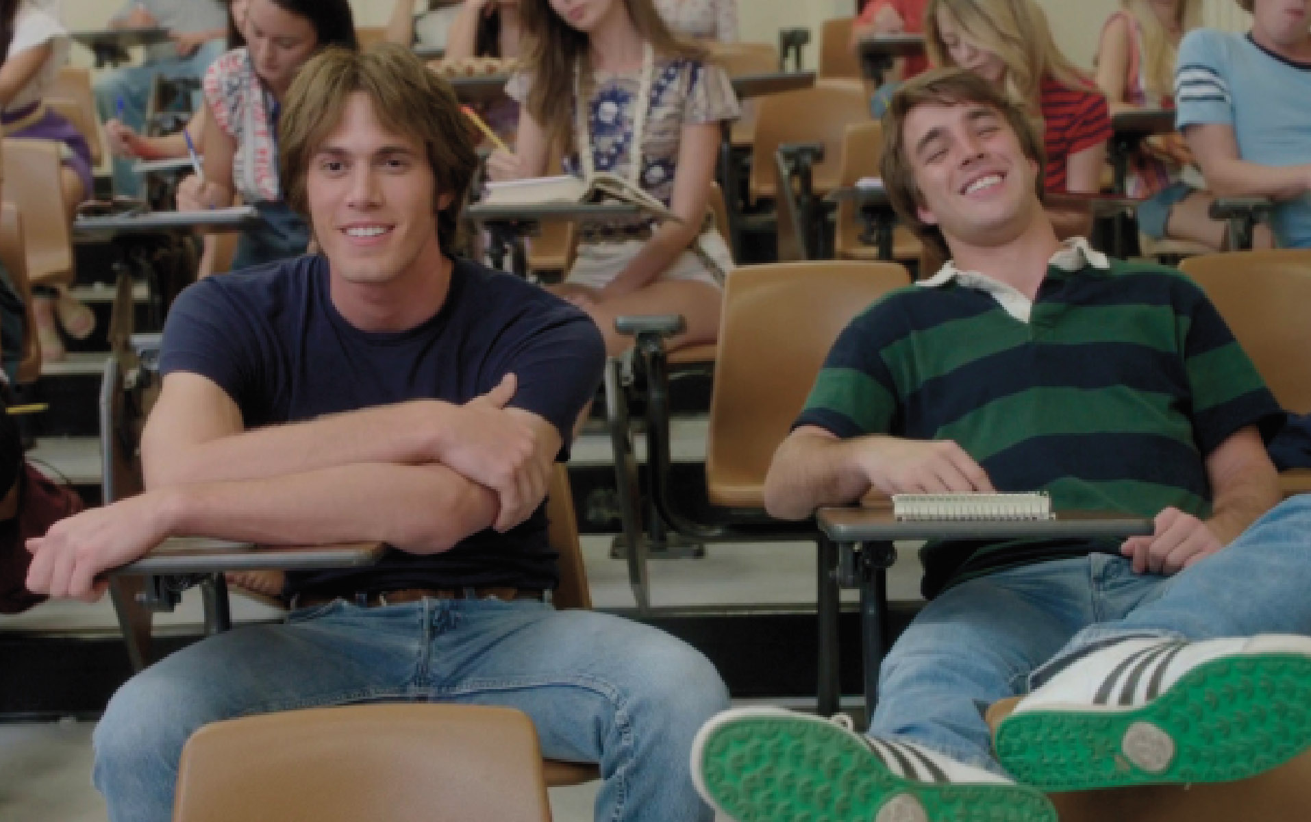 A still from the film Everybody Wants Some!!