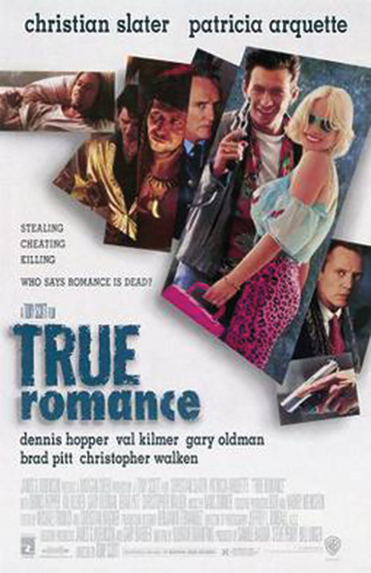 The movie poster for True Romance
