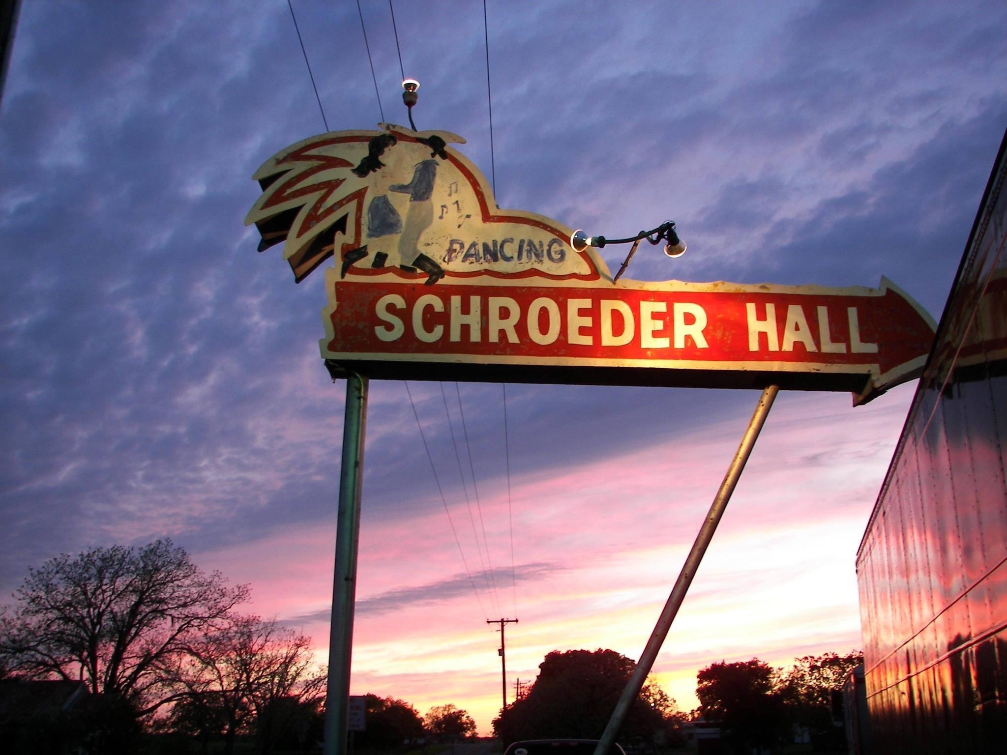 Schroeder Hall Sign