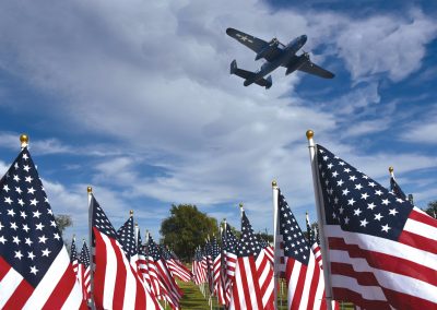 Georgetown’s Field of Honor Pays Tribute to Veterans and COVID-19 Heroes