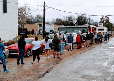 ‘Cheap Eats’ Host Ali Khan Braves the Line at Snow’s BBQ Reopening