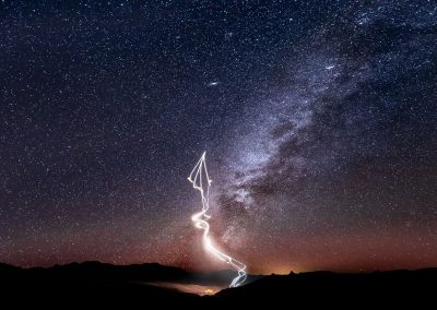 Red Bull Air Force Sheds New Lights on Marfa and Dark Skies