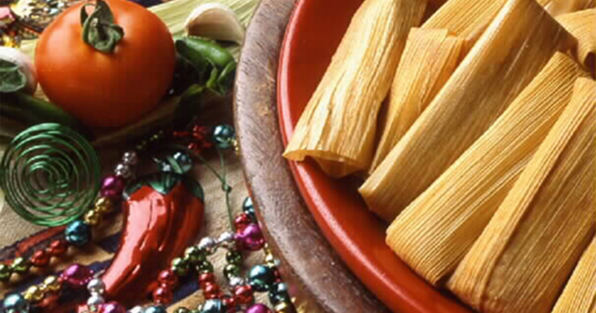 tamales and ingredients