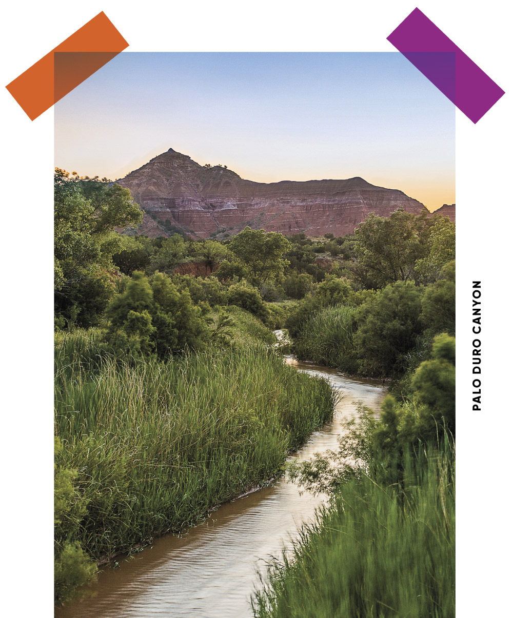 A river in Palo Duro