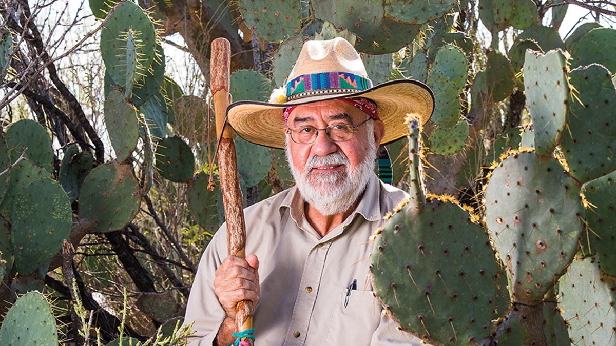 Herbalist Tony Ramirez uses herbal and natural medicine to combat injury and illness.