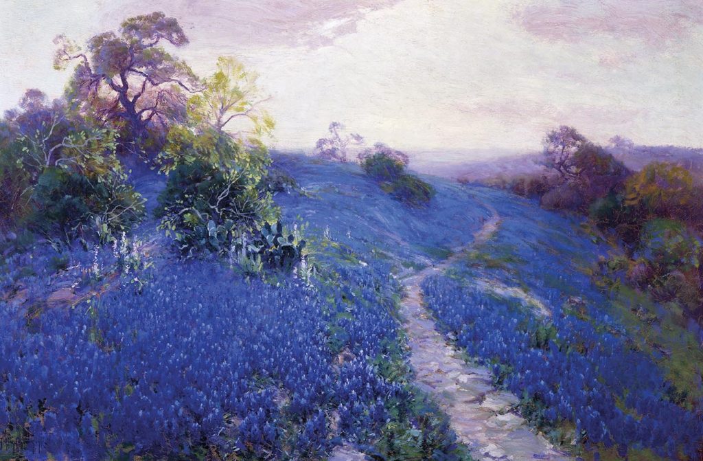 Julian Onderdonk's painting called "Bluebonnet Field"