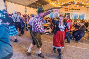 People dance at New Braunfels' Wurstfest