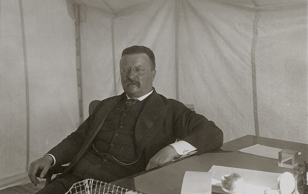 Traces of Texas’ Throwback Thursday: Theodore Roosevelt at the Rough Riders Reunion