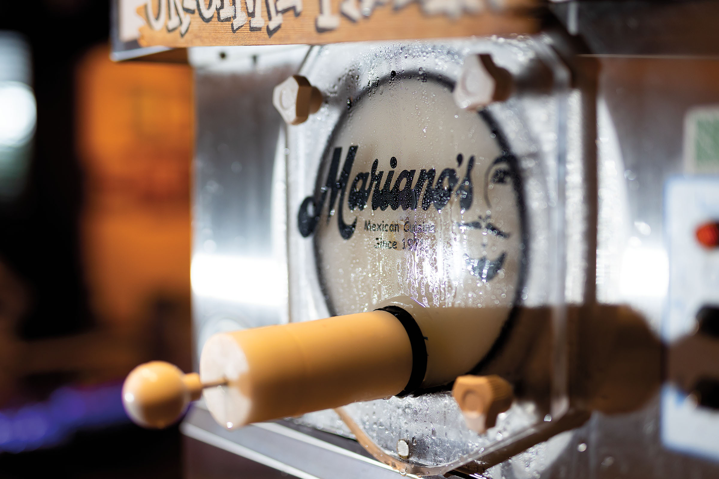 Mariano's frozen margarita machine