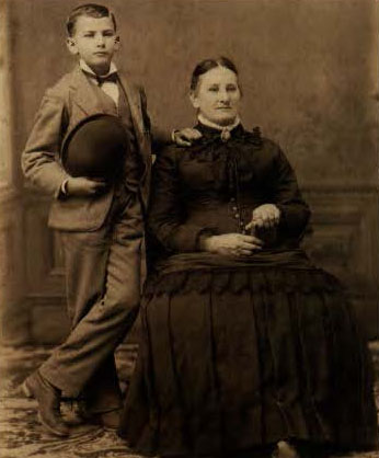 Vintage portrait of Pat and Isabella Neff