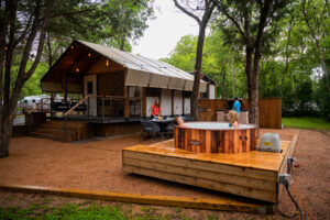 New Safari-Style Tents Offer Hassle-Free Camping at Lake Bastrop North Shore Park