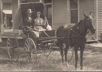 Traces of Texas’ Throwback Thursday: A Newlywed Couple in Swisher