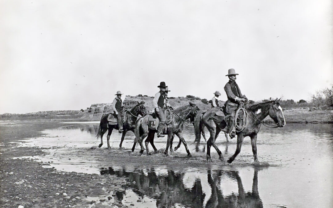 Traces of Texas’ Throwback Thursday: Cowboys on Turkey Track Ranch