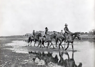 Traces of Texas’ Throwback Thursday: Cowboys on Turkey Track Ranch