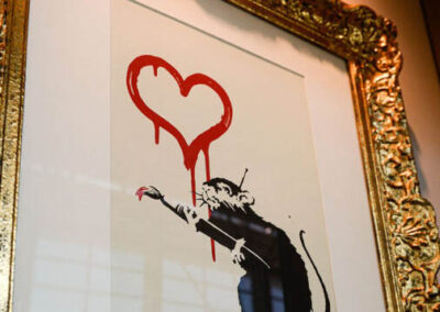 Now Boarding: Banksy Artwork at Austin-Bergstrom International Airport