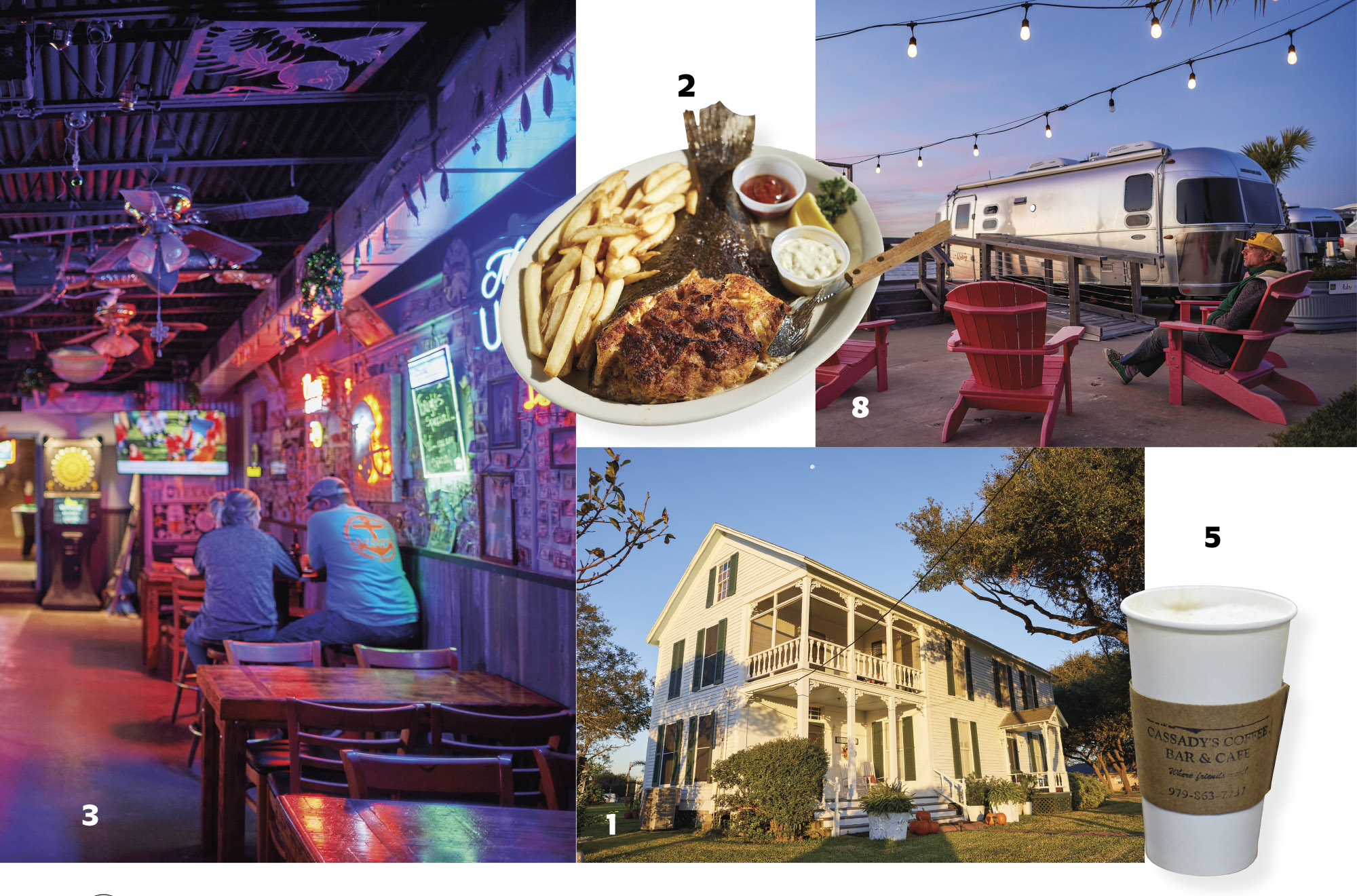 A collection of places, food, drink and activites around Matagorda