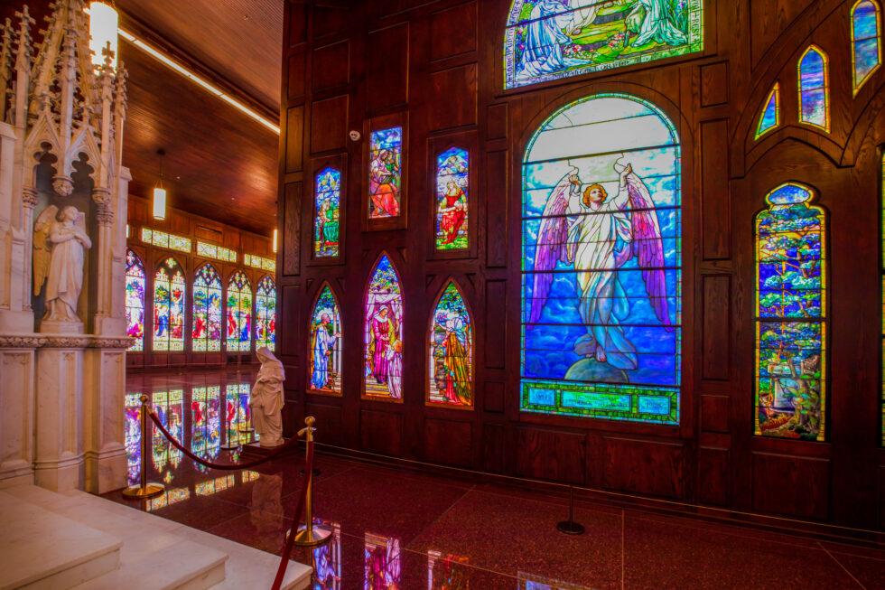 to South Texas’ House of Immaculate Glass