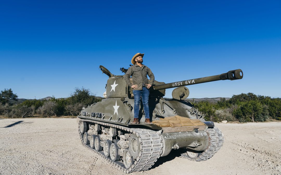 The Daytripper Drives a World War II Tank in Uvalde