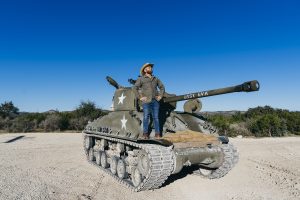 The Daytripper Drives a World War II Tank in Uvalde
