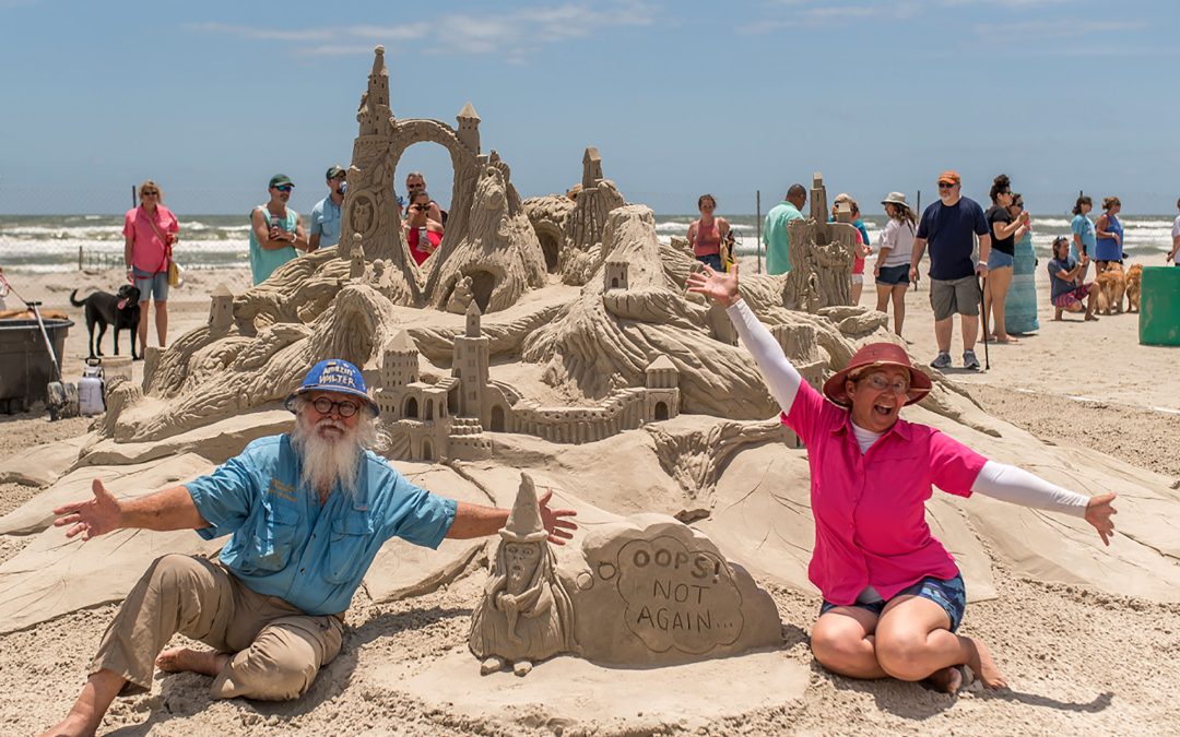 From Garden Gnomes to Willie Nelson’s Likeness, the Sculptures of Port Aransas Sandfest Never Disappoint