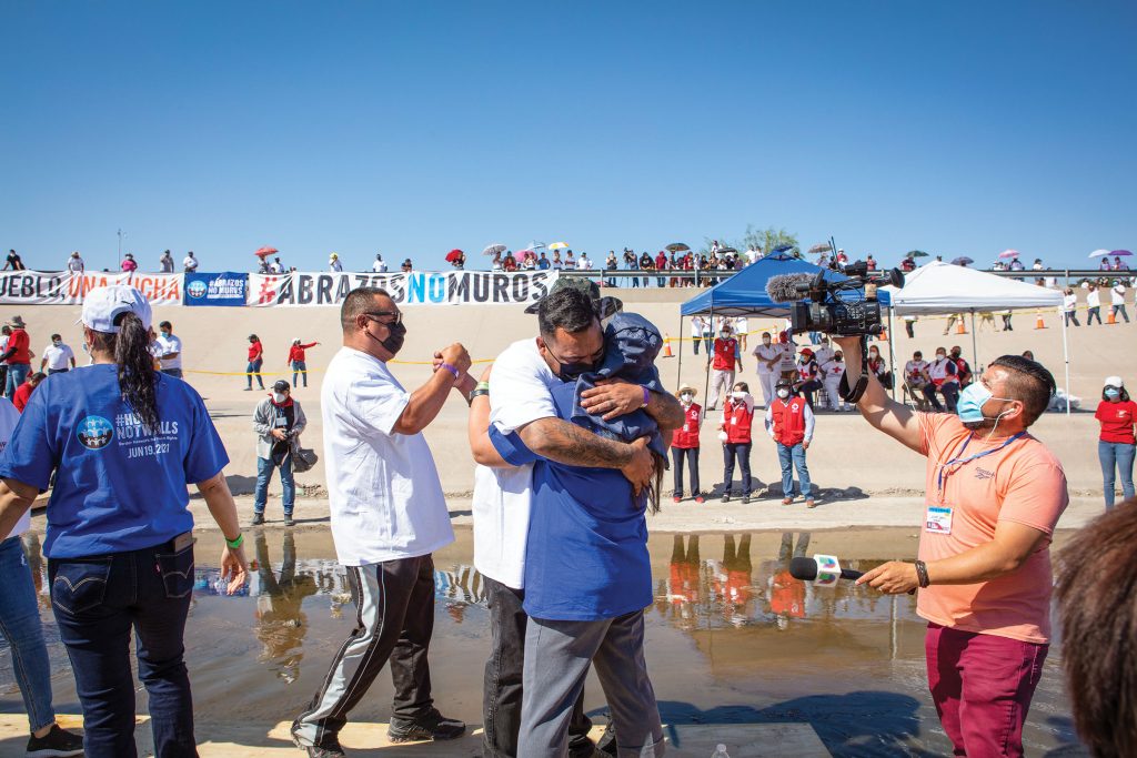 The Hugs Not Walls Program Reunites Families Along the Rio Grande