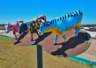 Roadside Oddity: the Metal Art of the Eclectic Menagerie in Houston