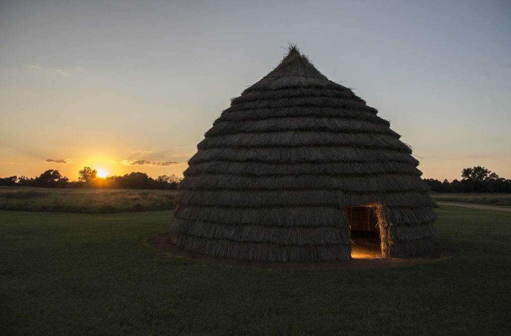After Three Years, the Grass House at Caddo Mounds State Historic Site Returns