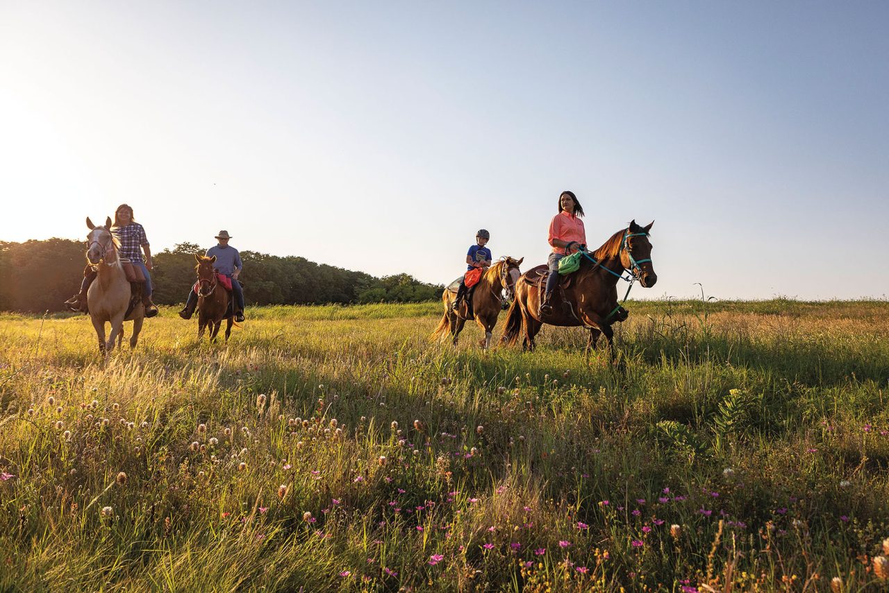 Chisholm Trail Rides Offers An Idyllic Small Town Horseback Riding ...