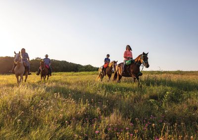 Chisholm Trail Rides Offers an Idyllic Small Town Horseback Riding Experience