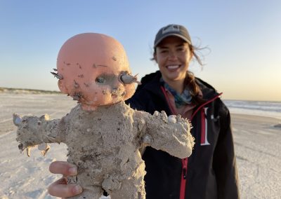 Texas Beaches Are Awash In Baby Dolls, Messages in a Bottle, and Other Oddities