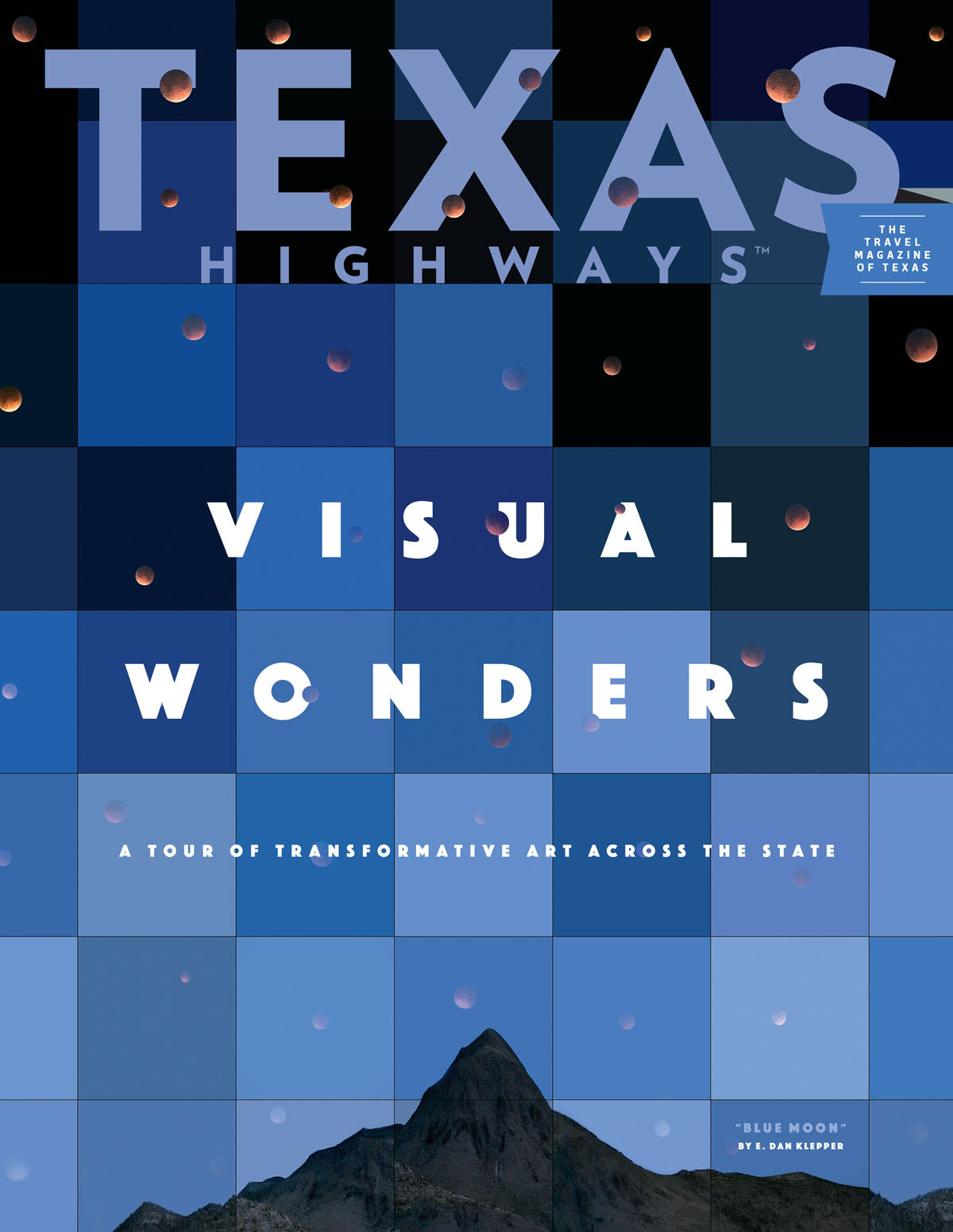 The September 2022 cover of Texas Highways: Visual Wonders