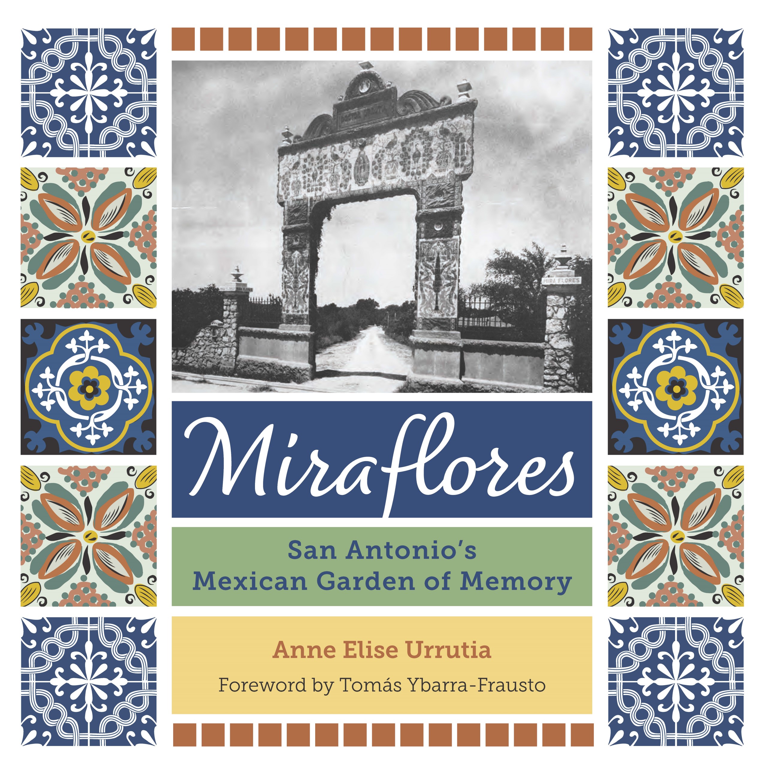 A colorful book cover reading Miraflores