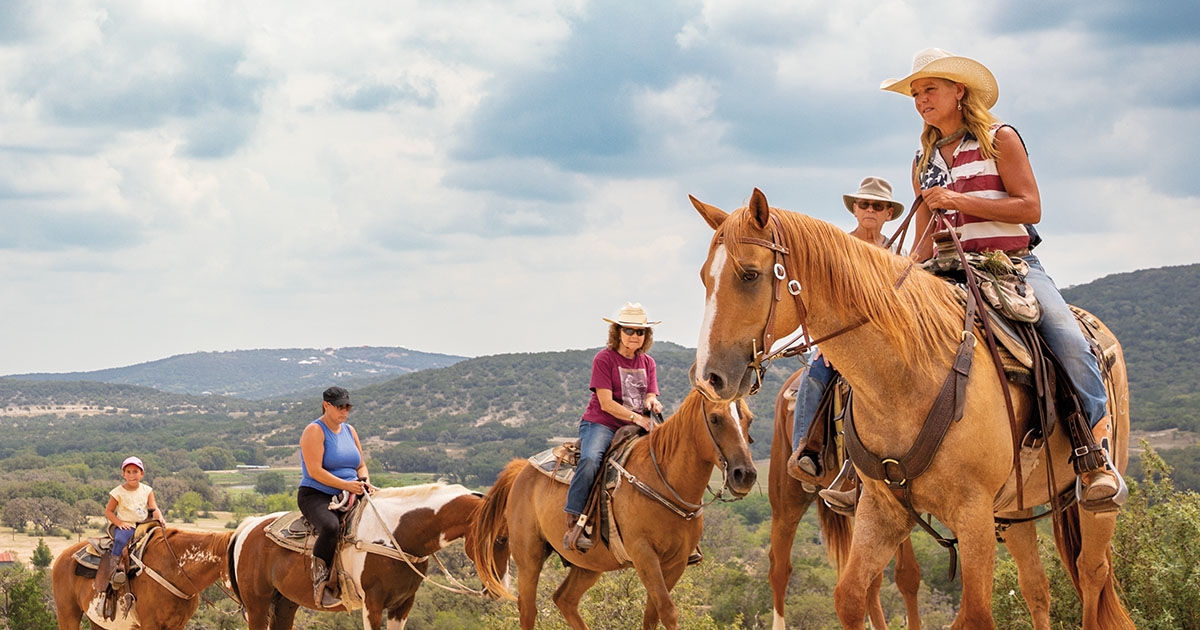Cowboy Life At A Texas Dude Ranch