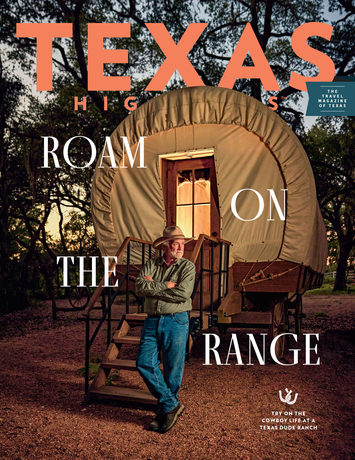 The November 2022 cover of Texas Highways Magazine