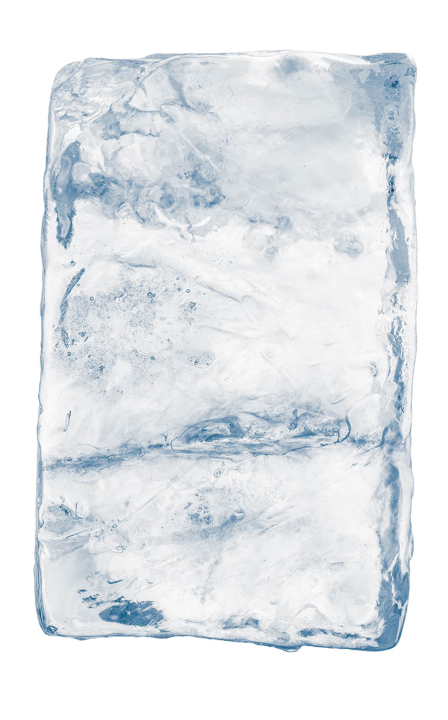 A block of ice