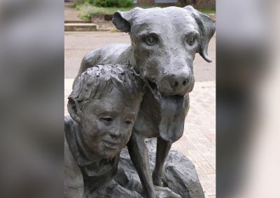 Roadside Oddity: The Statue of Old Yeller in Mason
