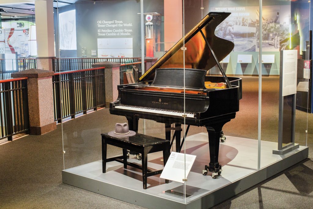 Bobbie Nelson’s Grand Piano Finds a Home at the Bullock Texas State History Museum