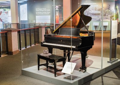 Bobbie Nelson’s Grand Piano Finds a Home at the Bullock Texas State History Museum
