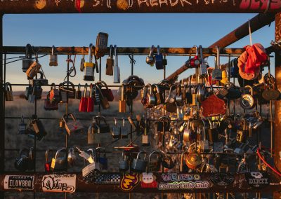 Travelers Put Their Love on Lock in Valentine
