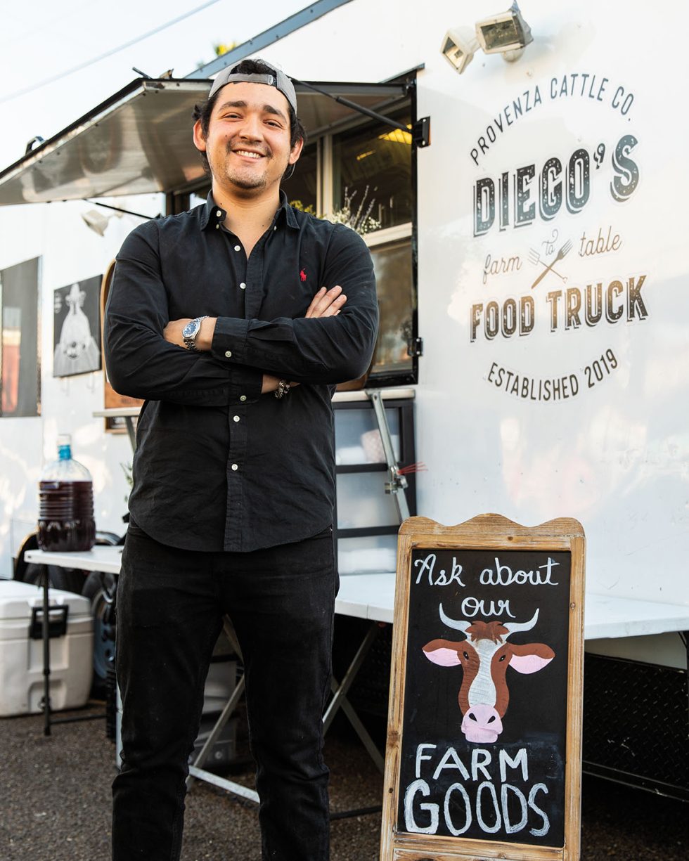 Diego’s Food Truck Combines Local Ingredients and International Flavors