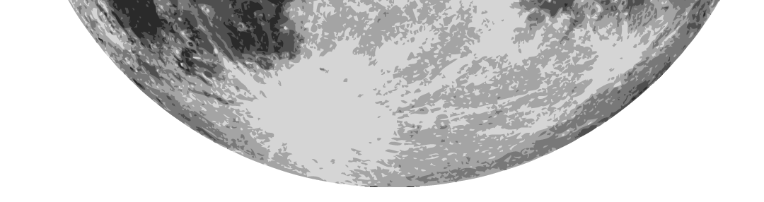 An illustration of the moon