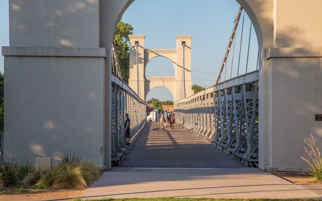 Waco’s Historic Suspension Bridge Reopens After Getting a Fix-Up