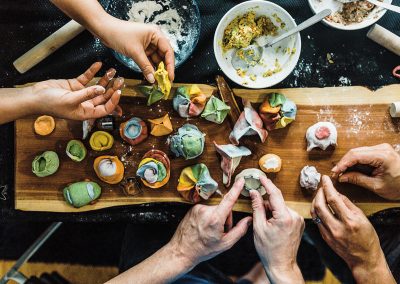 Learn to Make Artistic Dumplings with Houston’s Dumpling Dudez