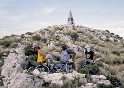 How Three Men in Wheelchairs Summited Guadalupe Peak in the Early 1980s